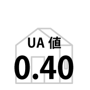 UA値0.4