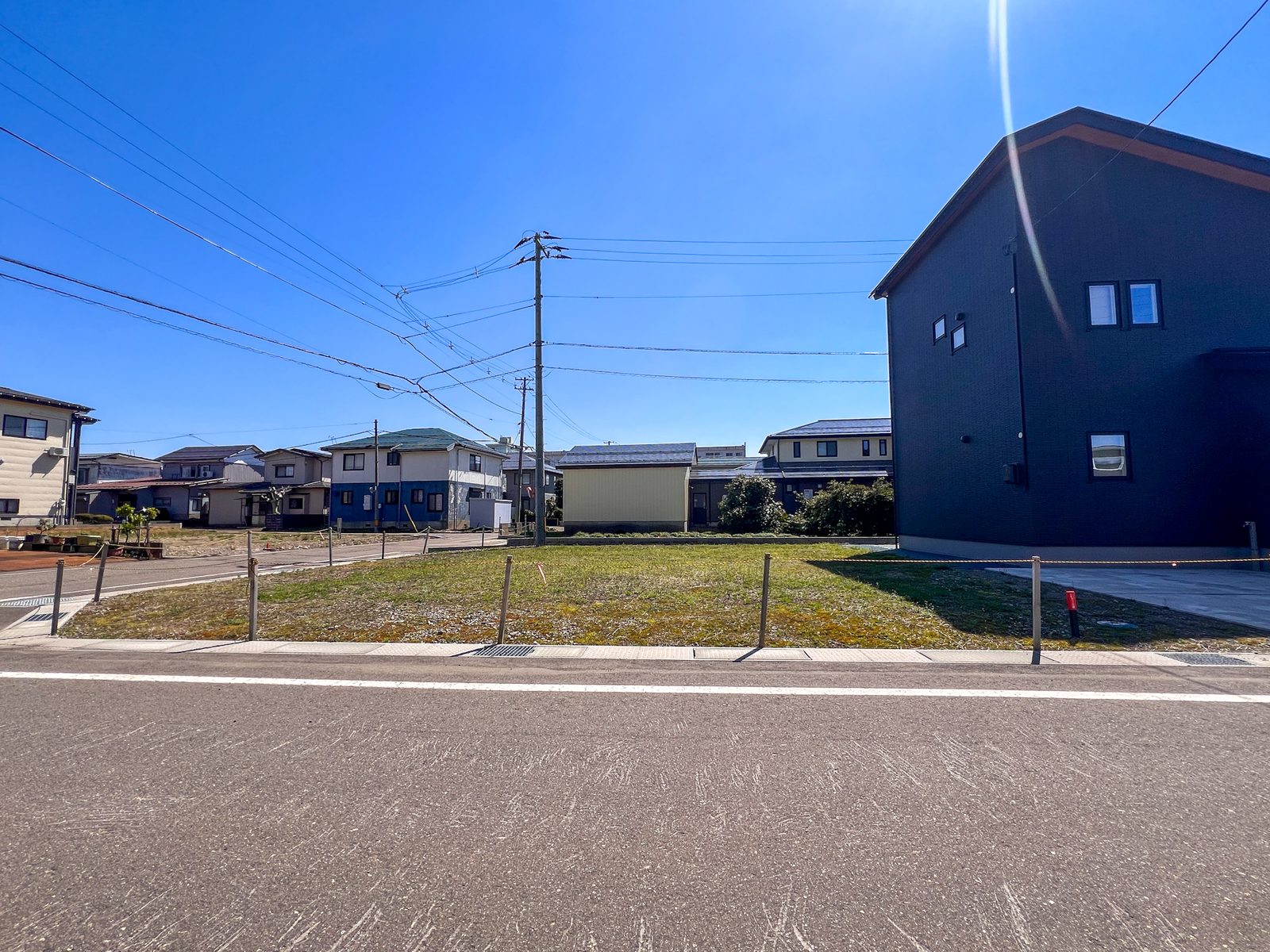 上越市北城町2丁目 分譲地(全6区画)の現地