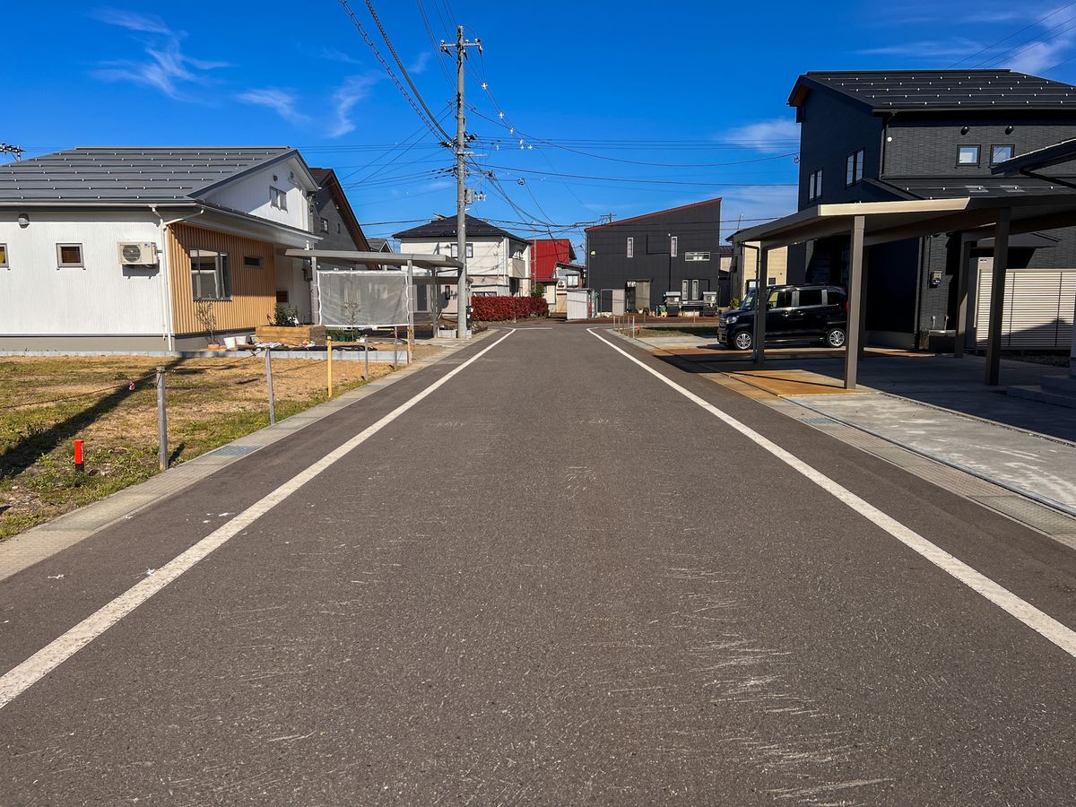 隣家との距離があるほどよいプライベート感