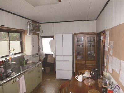 改修前のキッチン