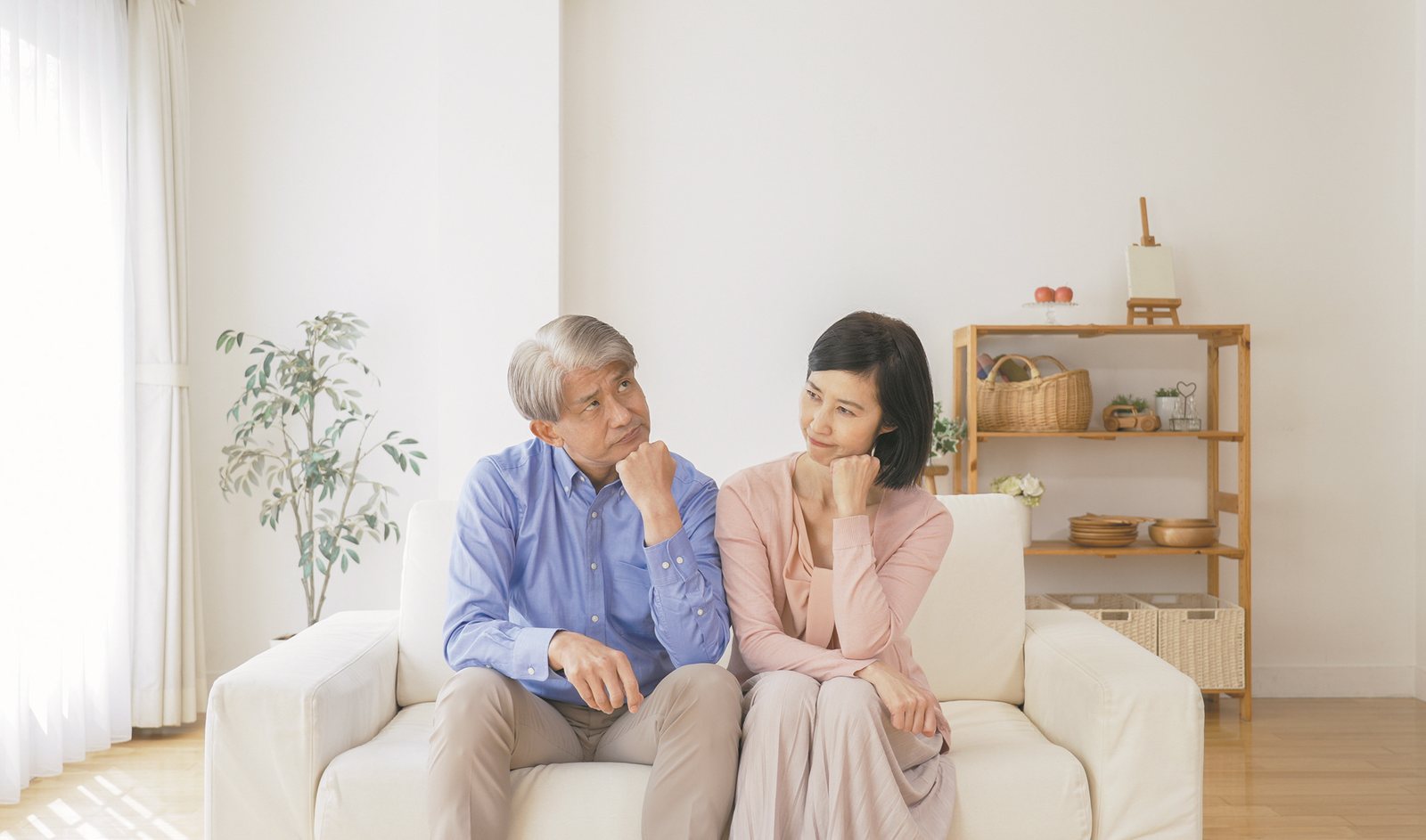住まいのことを考えるご夫婦